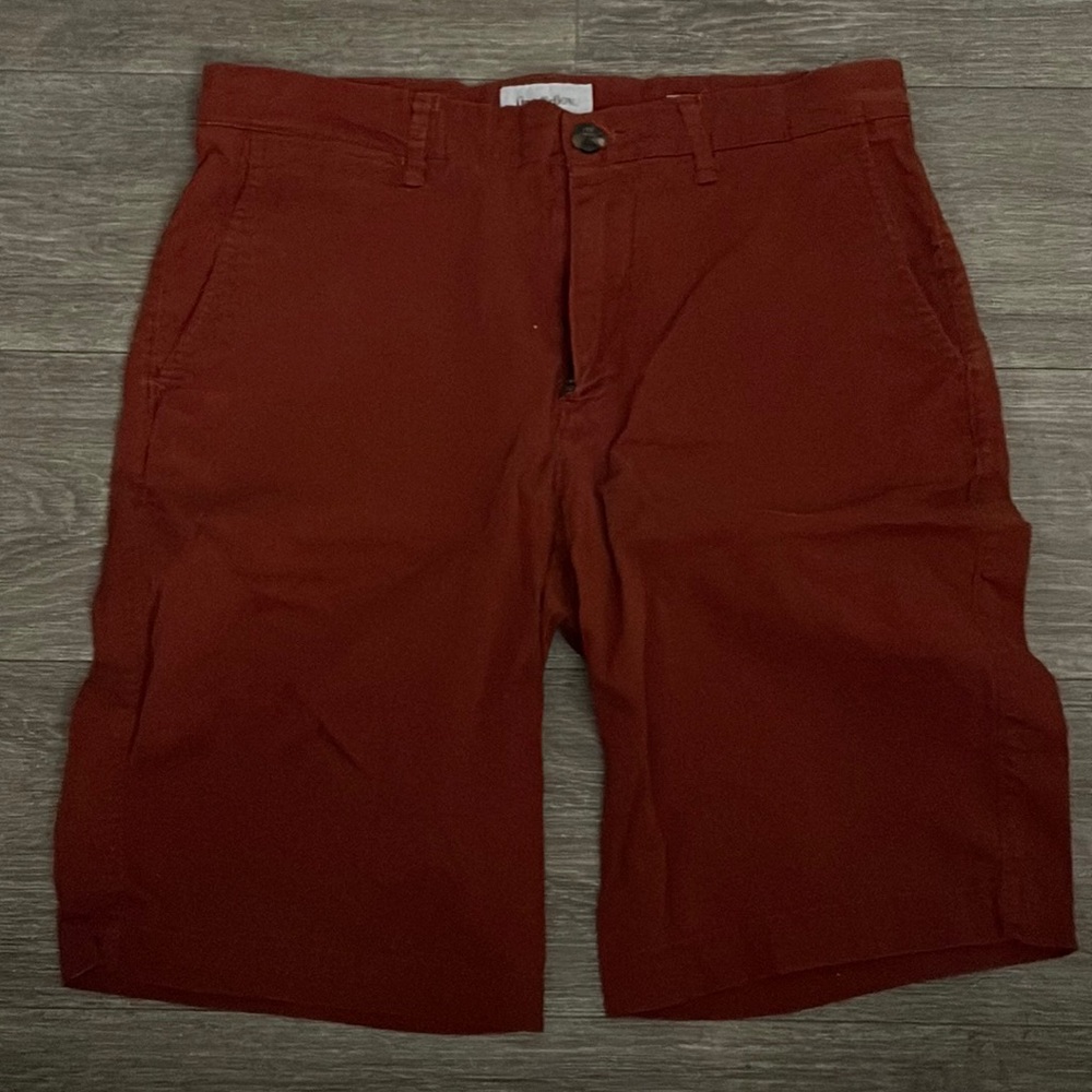 Red shorts